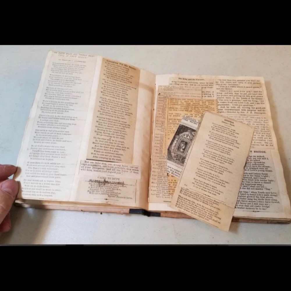 Antique 1880 The Sunday Scrap Album - Picture 8 of 16